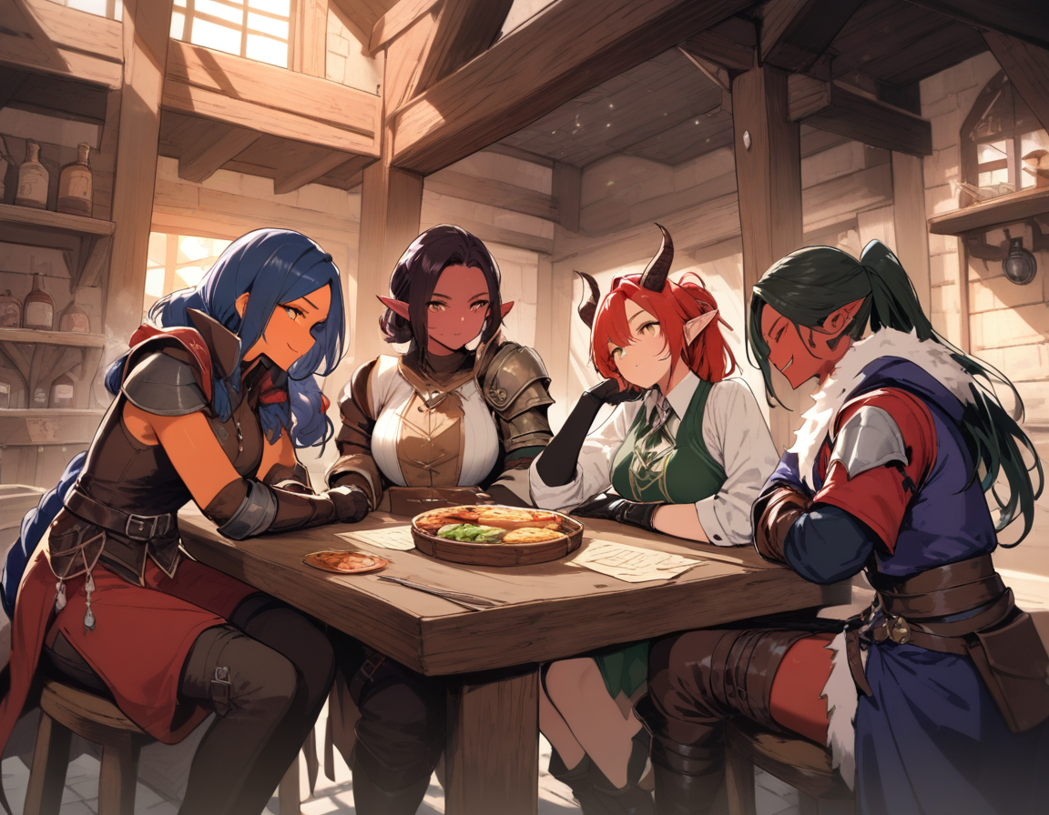 DnD Character Art Generator: Visualize Your Party with AI