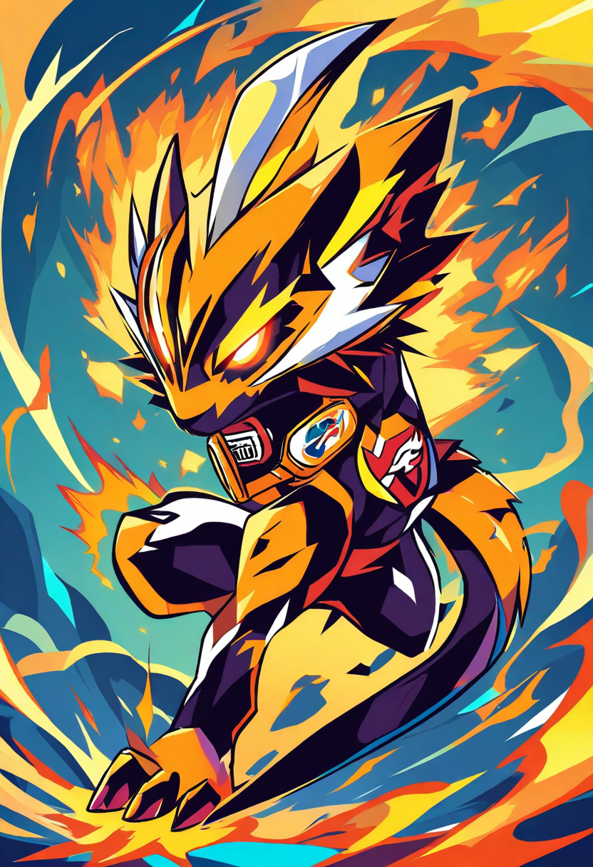A fierce dragon esports mascot with glowing eyes, headset around neck, flame breath effect, gaming team logo style, powerful stance